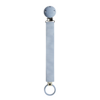 BIBS - Lantisor clip Ribbon pentru suzeta, Dusty Blue