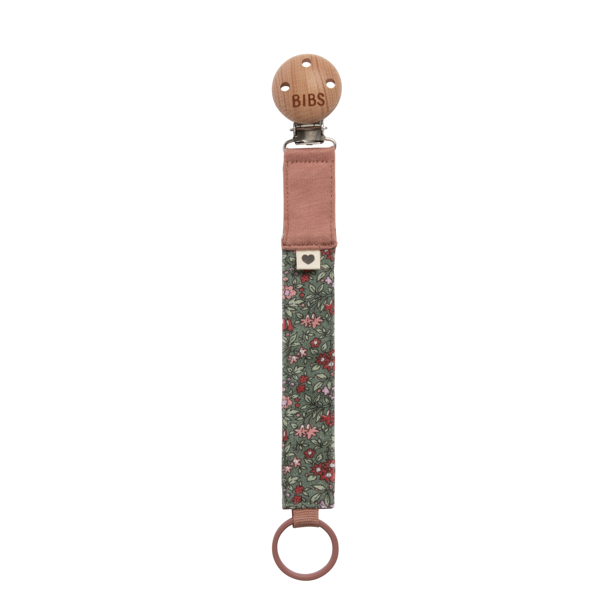 BIBS X Liberty Bundle - Set cutie cadou cu bavetica, cutie de suzeta, clip suzeta si jucarie multisenzoriala