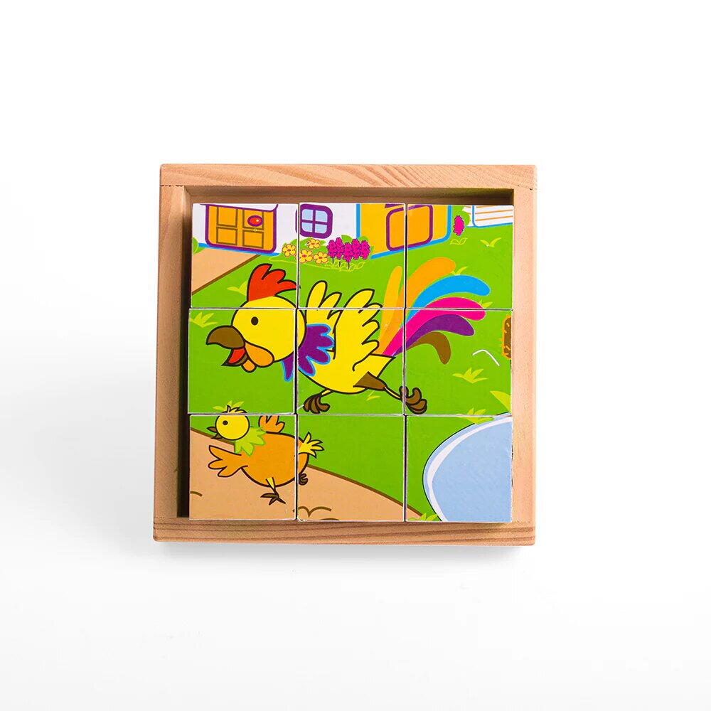 Puzzle cubic - animale domestice