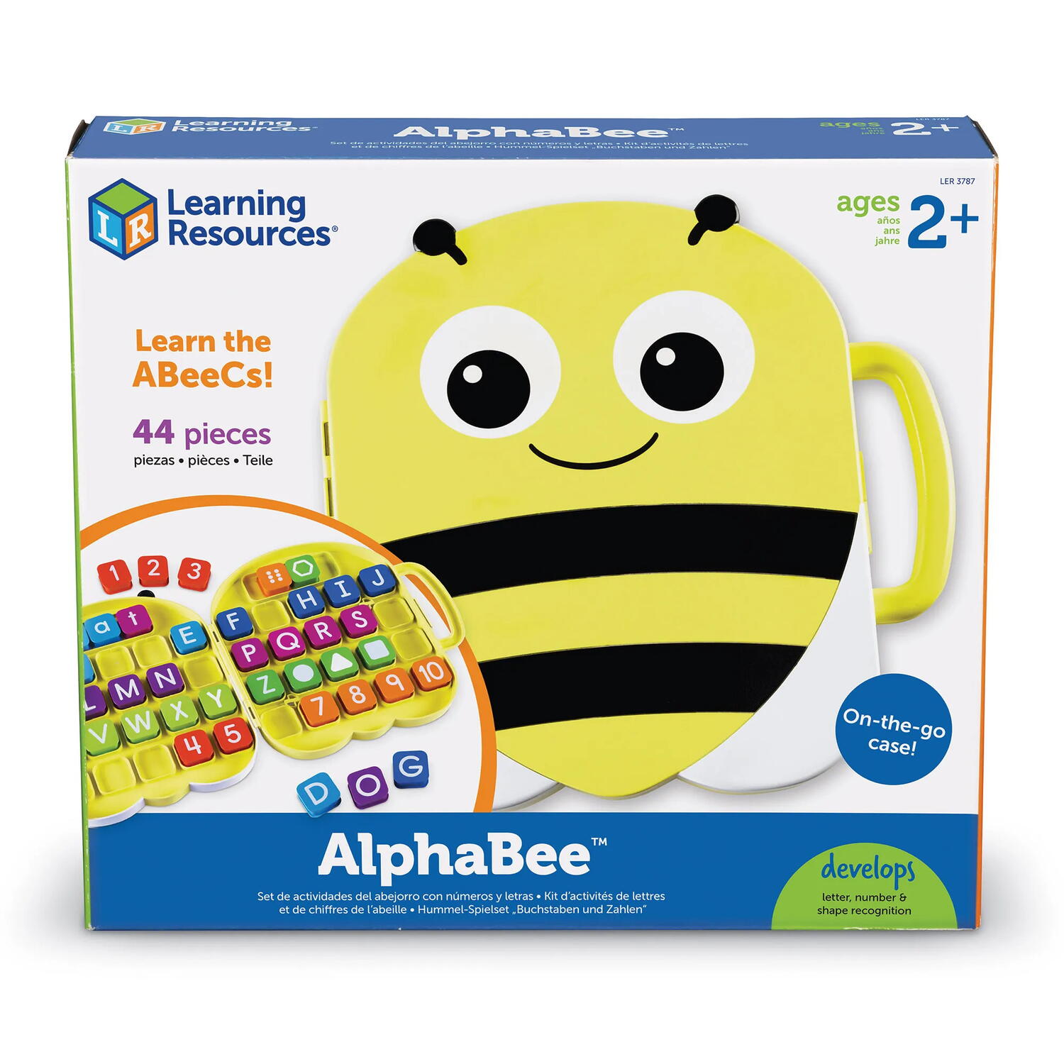 Set activitati cu litere & numere AlphaBee