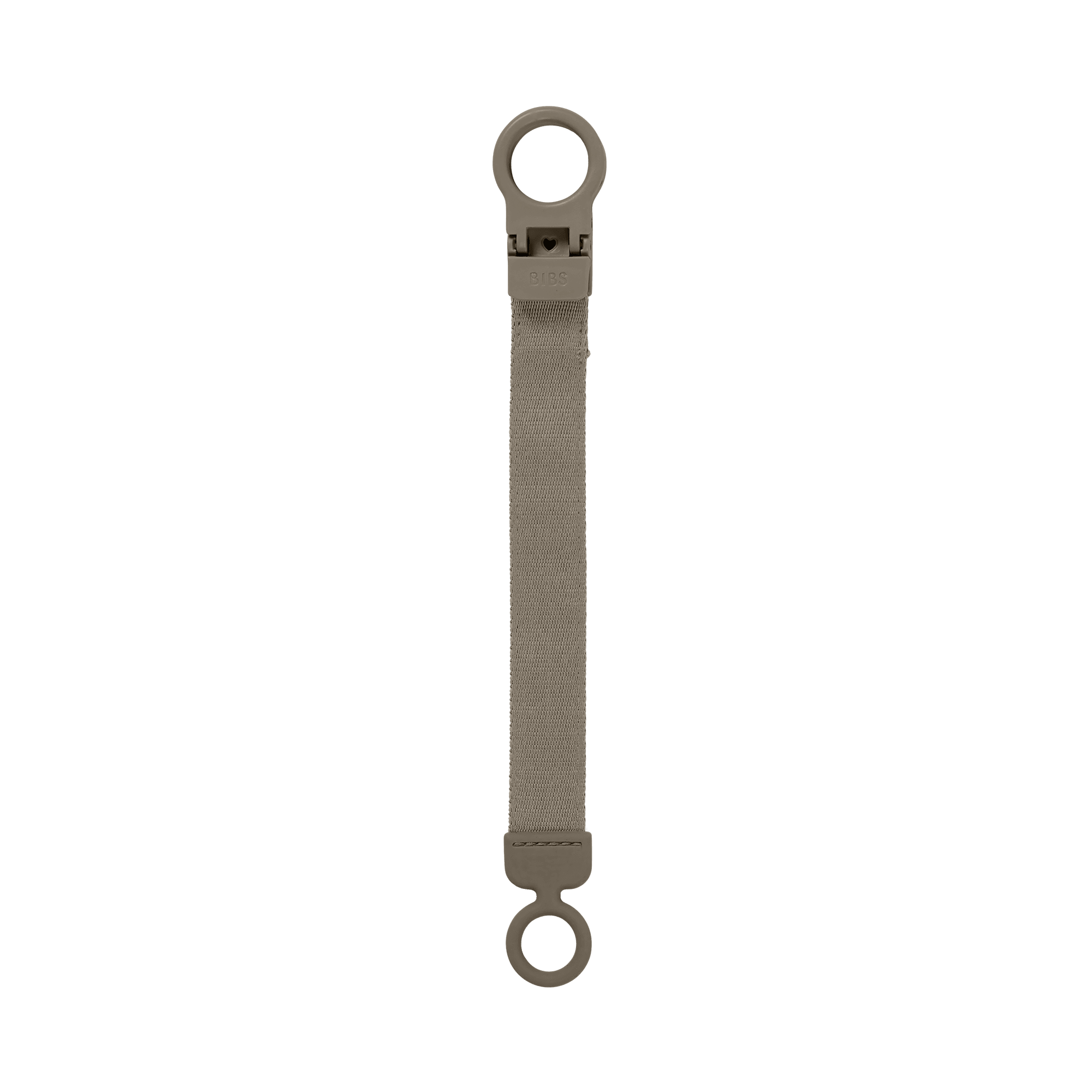 BIBS - Lantisor clip Loop pentru suzeta, Dark Oak