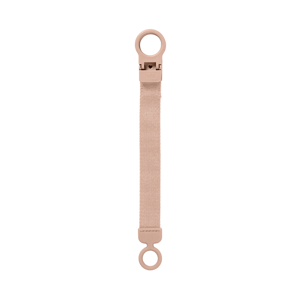 BIBS - Lantisor clip Loop pentru suzeta, Blush