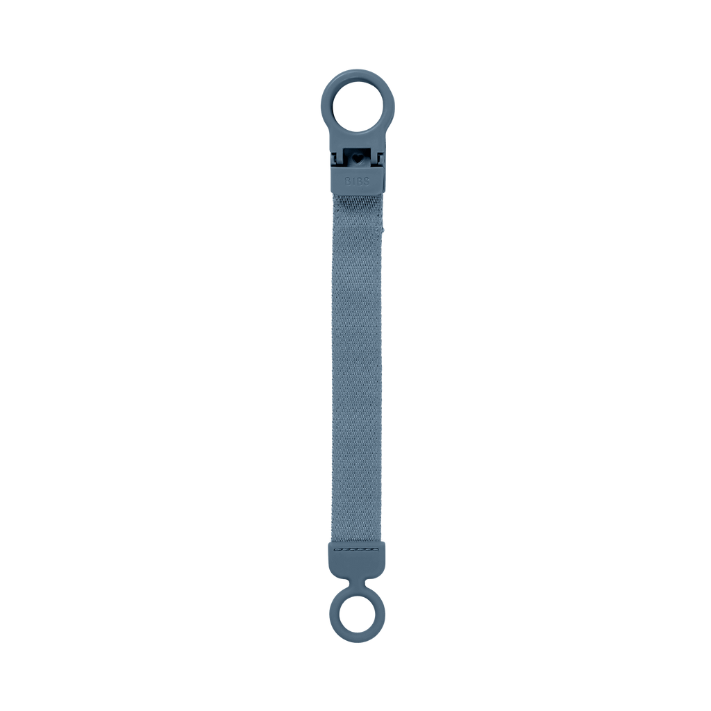 BIBS - Lantisor clip Loop pentru suzeta, Petrol