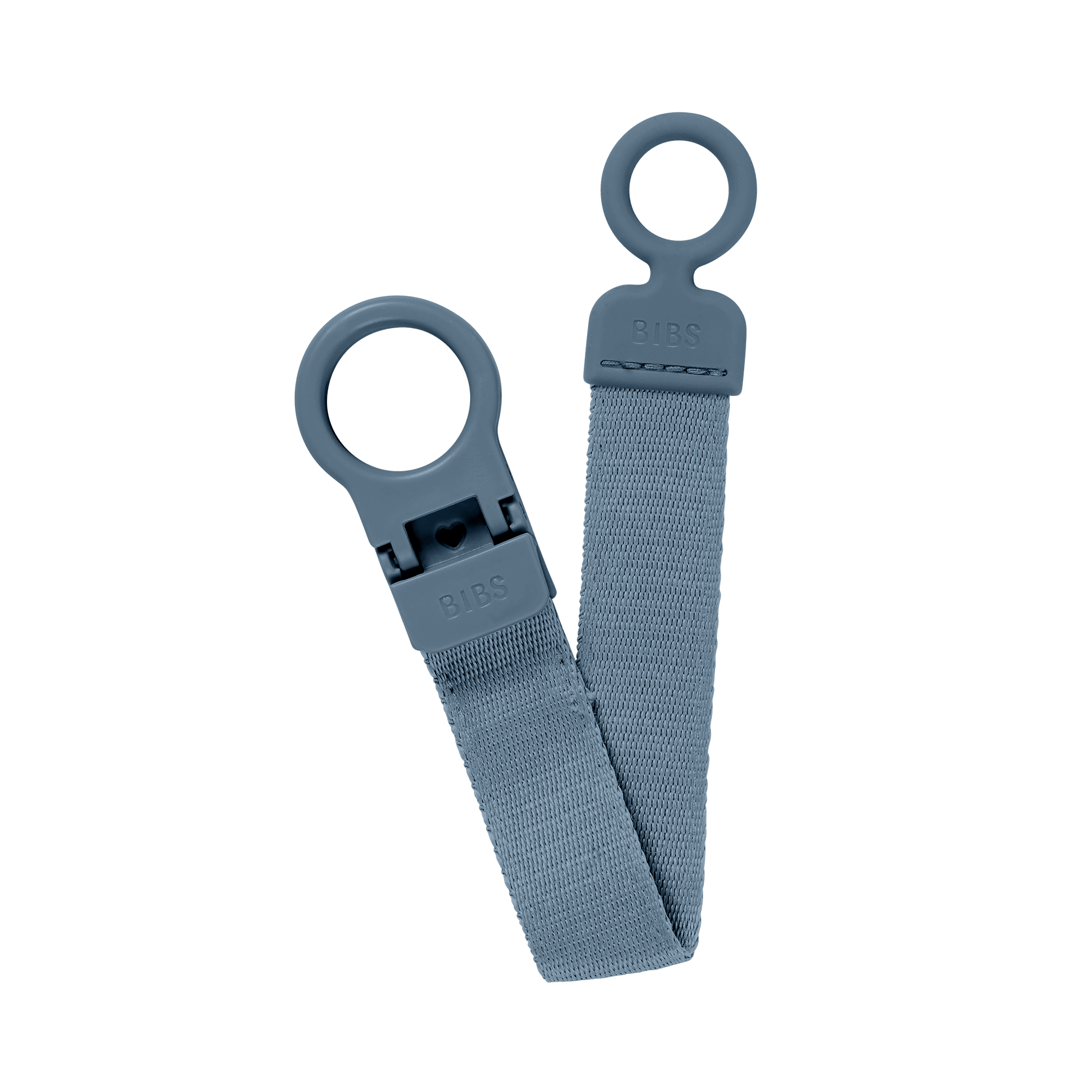 BIBS - Lantisor clip Loop pentru suzeta, Petrol