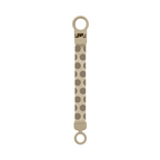 BIBS - Lantisor clip Loop pentru suzeta, Studio Collection Polka Dots, Mega Vanilla Dark Oak
