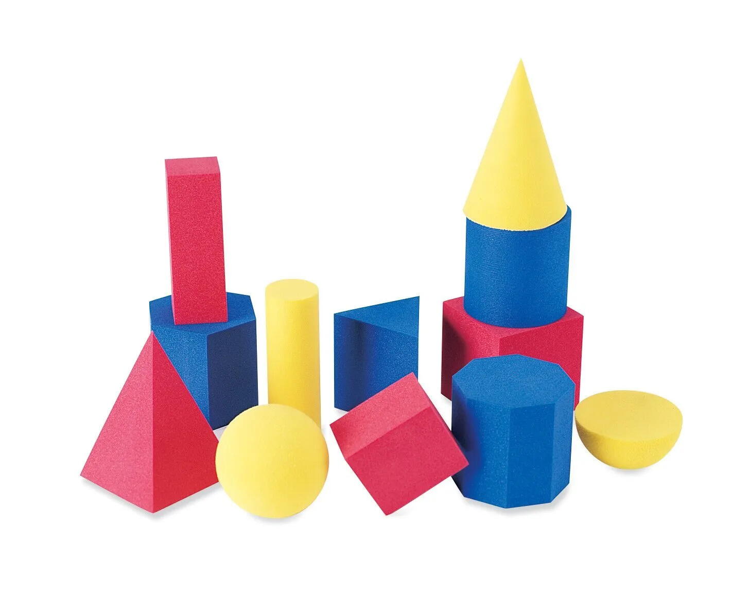 Forme geometrice din spuma