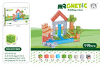 Cuburi magnetice - In natura 119 piese (2 cm)