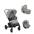 Joie – Carucior multifunctional 3 in 1 Chrome Pebble