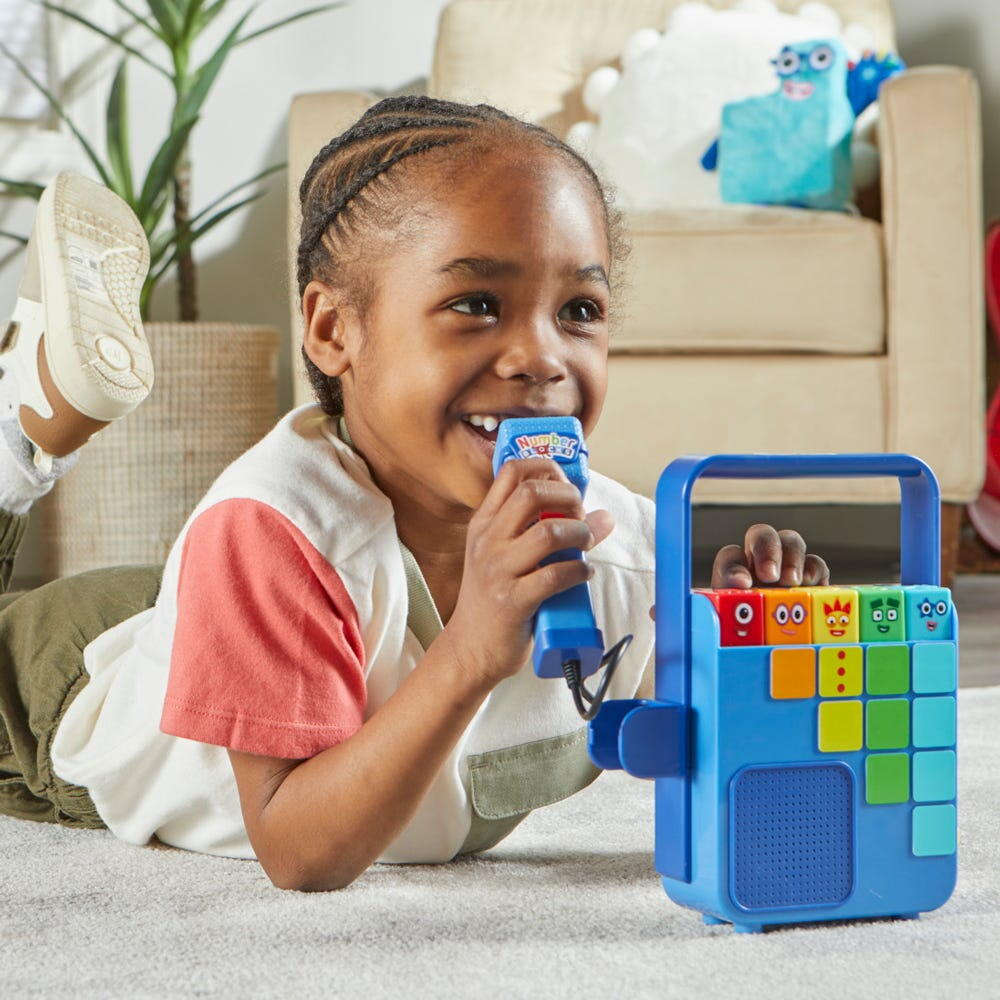 Statie muzicala cu microfon - Numberblocks®