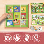 Cutiuta Montessori - Animalutele in mediul lor