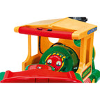 Trenulet electric Peg Perego Santa Fe, 6V, 2 ani +,Verde