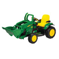 Tractor electric Peg Perego JD Ground Loader, 12V, 3 ani +, Verde / Galben