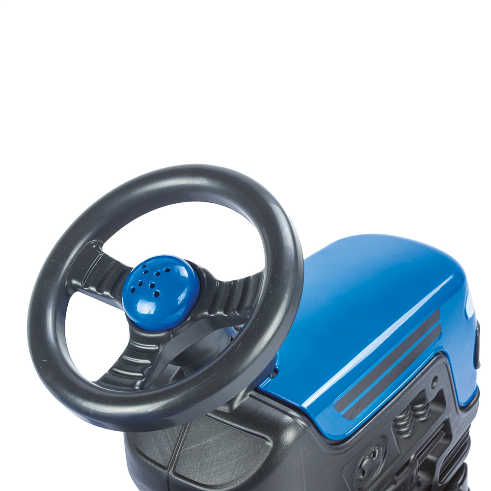 Tractor cu pedale - albastru