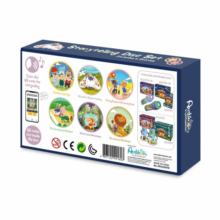 Set discuri pentru proiector tip lanterna - 6 fabule