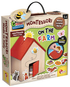 Joc Montessori din lemn - La ferma