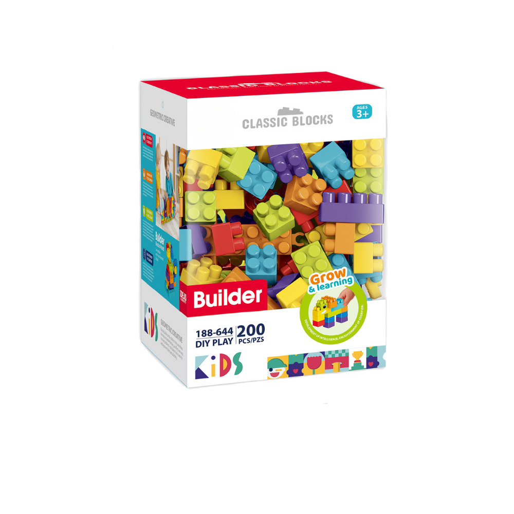 Cuburi de construit (200 piese)