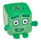 Mini mascota din plus Numberblocks™ Blocklets™ - Patru