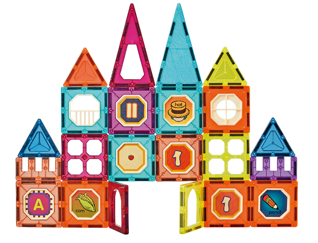 Set de constructie magnetic - 32 piese (7.5 cm)