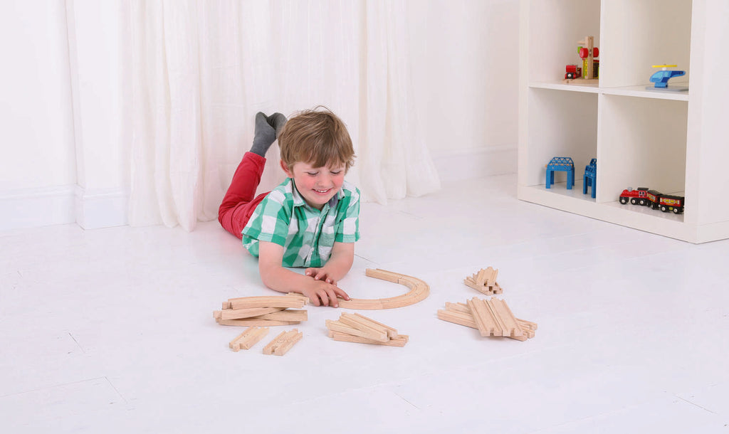 Set sine drepte si curbe (24 piese)