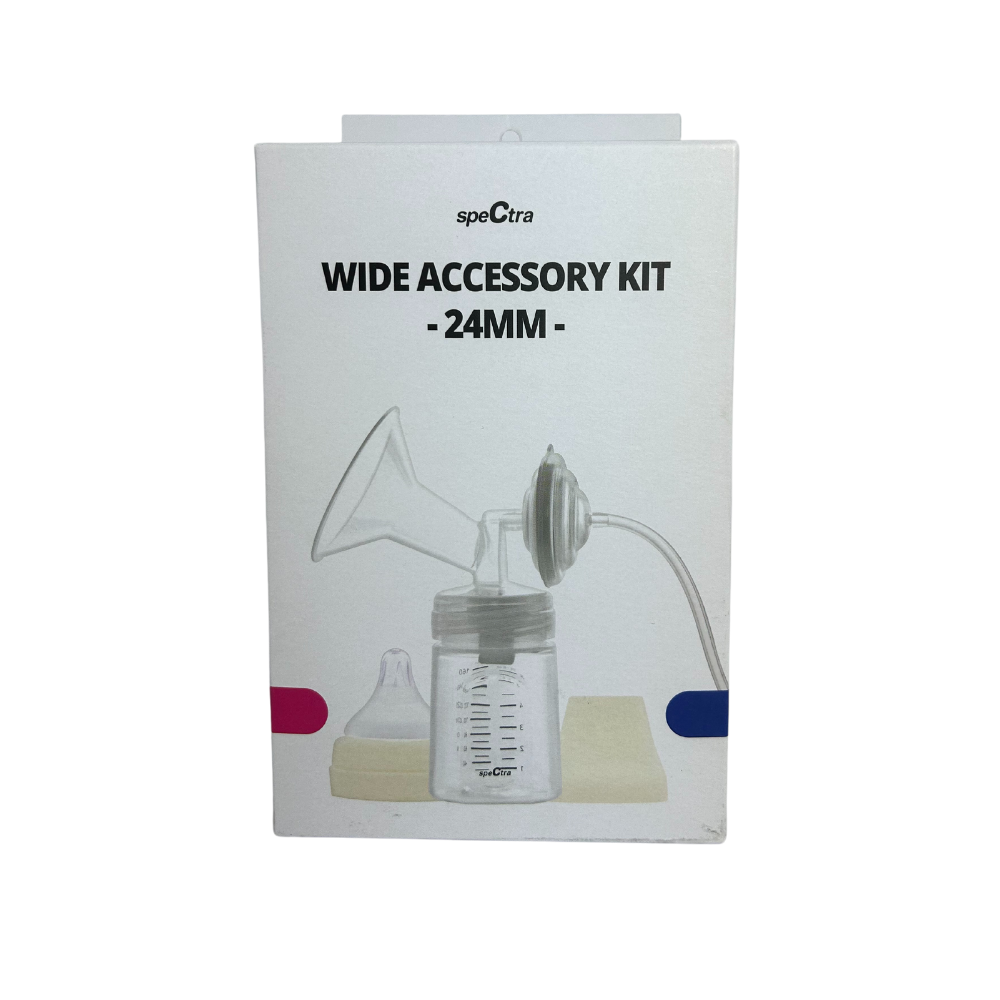 SPECTRA Kit premium 24 mm biberon si accesorii pompa lapte plastic PP fara BPA capacitate 160 ml