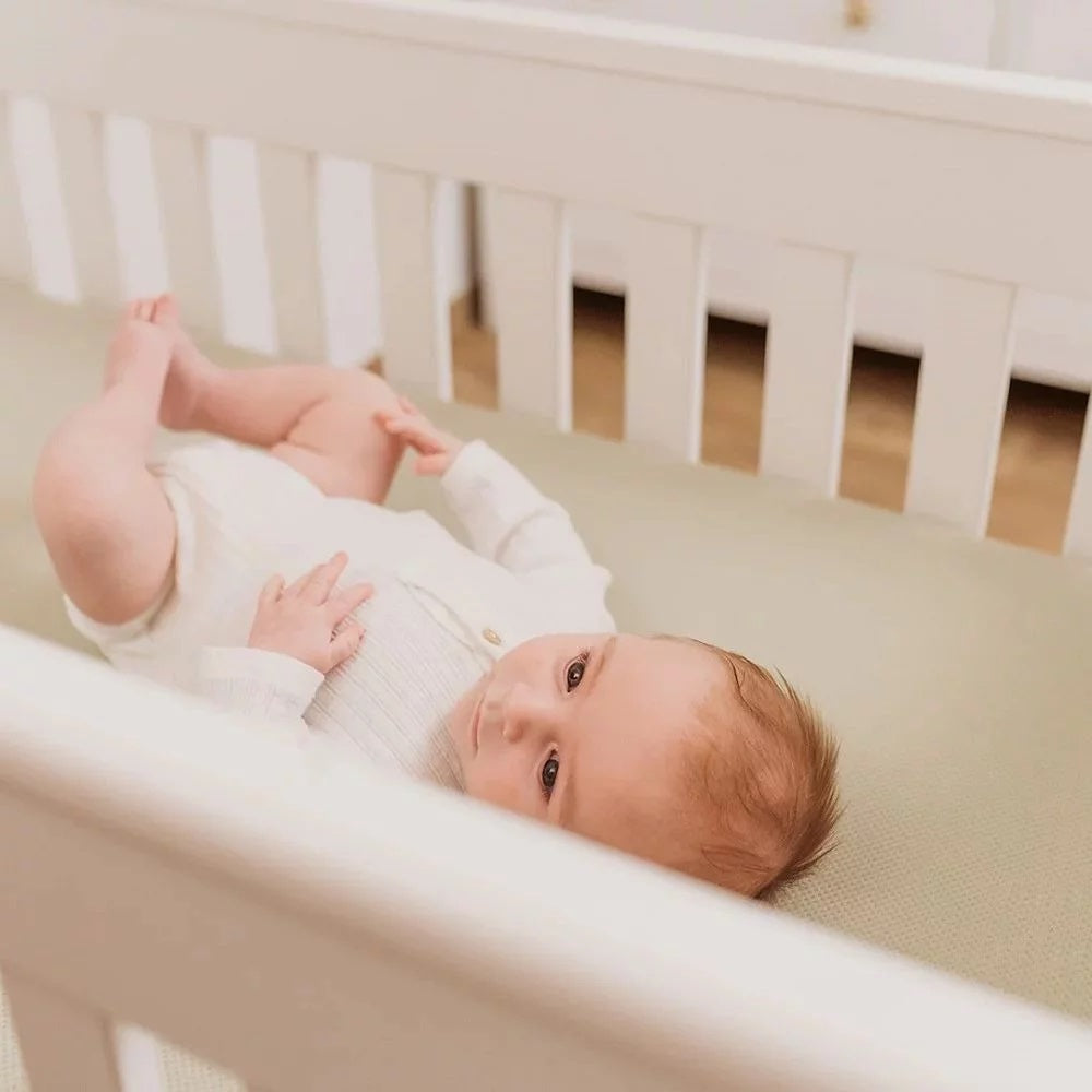 Olive Aerosleep Fitted Sheet 120 x 60