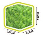 Cuburi magnetice - In natura 312 piese (2 cm)