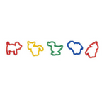 Set forme pentru plastilina - Animalute de la ferma