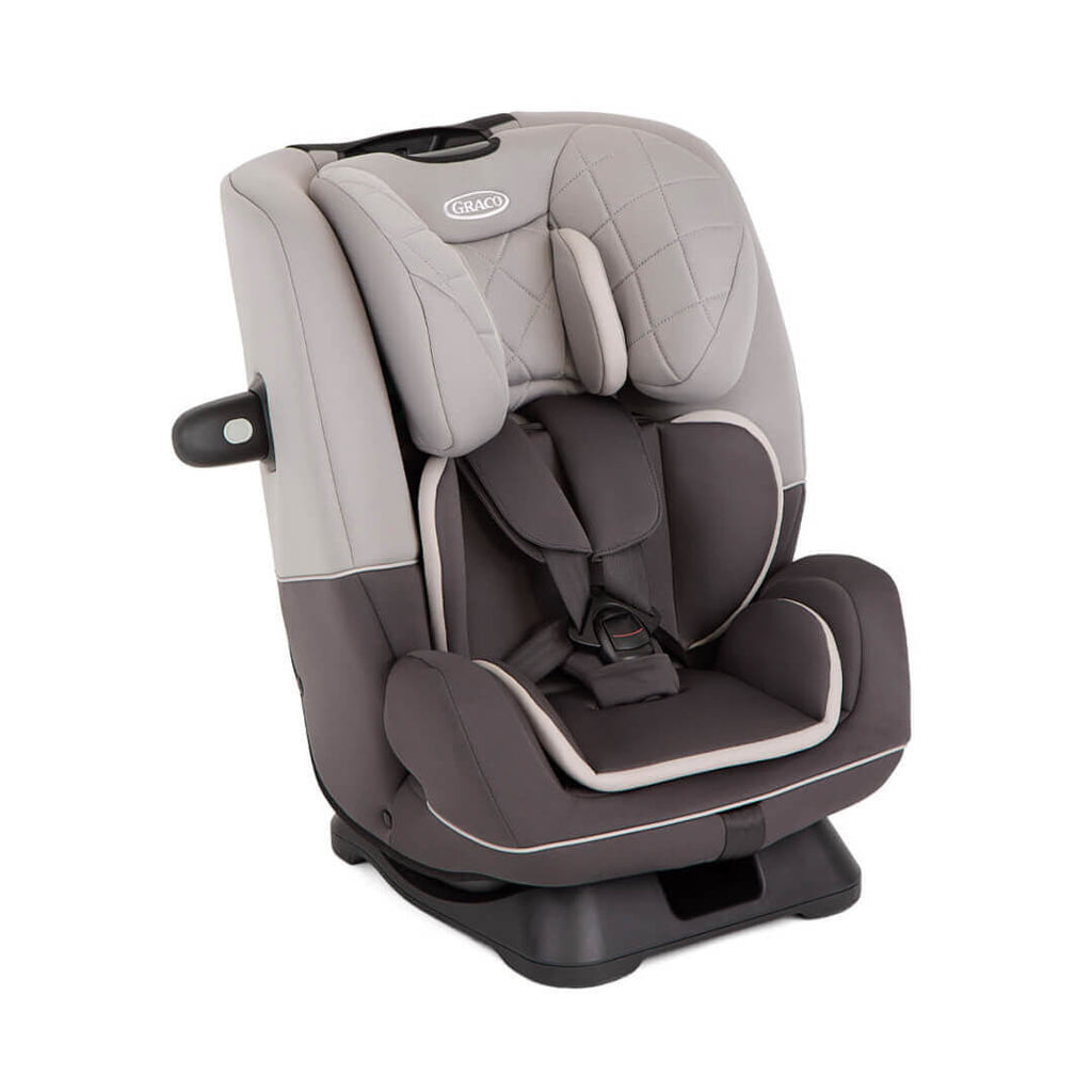 Graco - Scaun auto SlimFit Iron, 40-145 cm, certificat R129 si testat ADAC