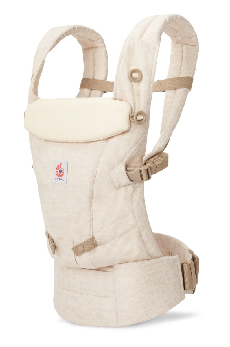 Marsupiu Ergobaby Adapt , Natural Linen, 0 - 48 luni , 3,2 - 20,4 kg