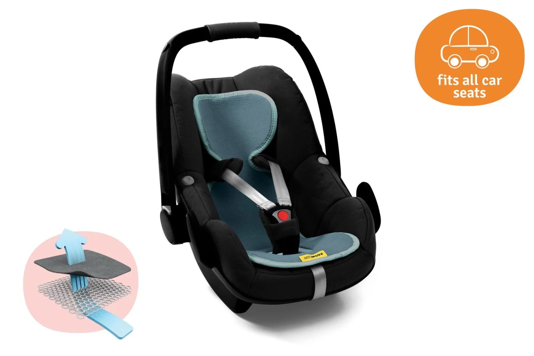Anti-Perspiration Protection Car Seat GR 1 BBC Organic Mint