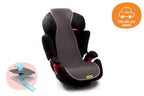 Anti-Sweat Protection Car Seat GR 2-3 BBC Organic Anthracite
