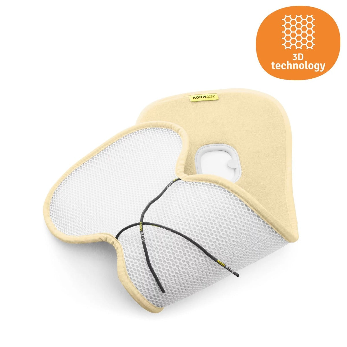 Anti-Sweat Pram Liner BBC Organic Vanilla