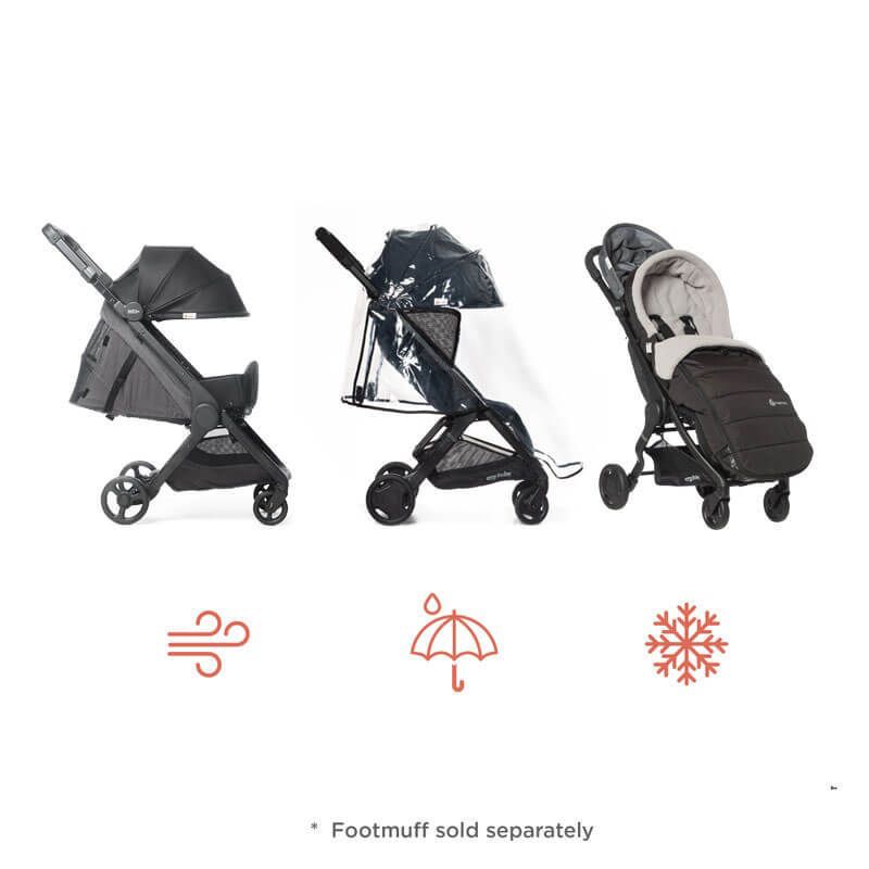 Metro+ Compact Stroller Deluxe Ergobaby Empire State Green