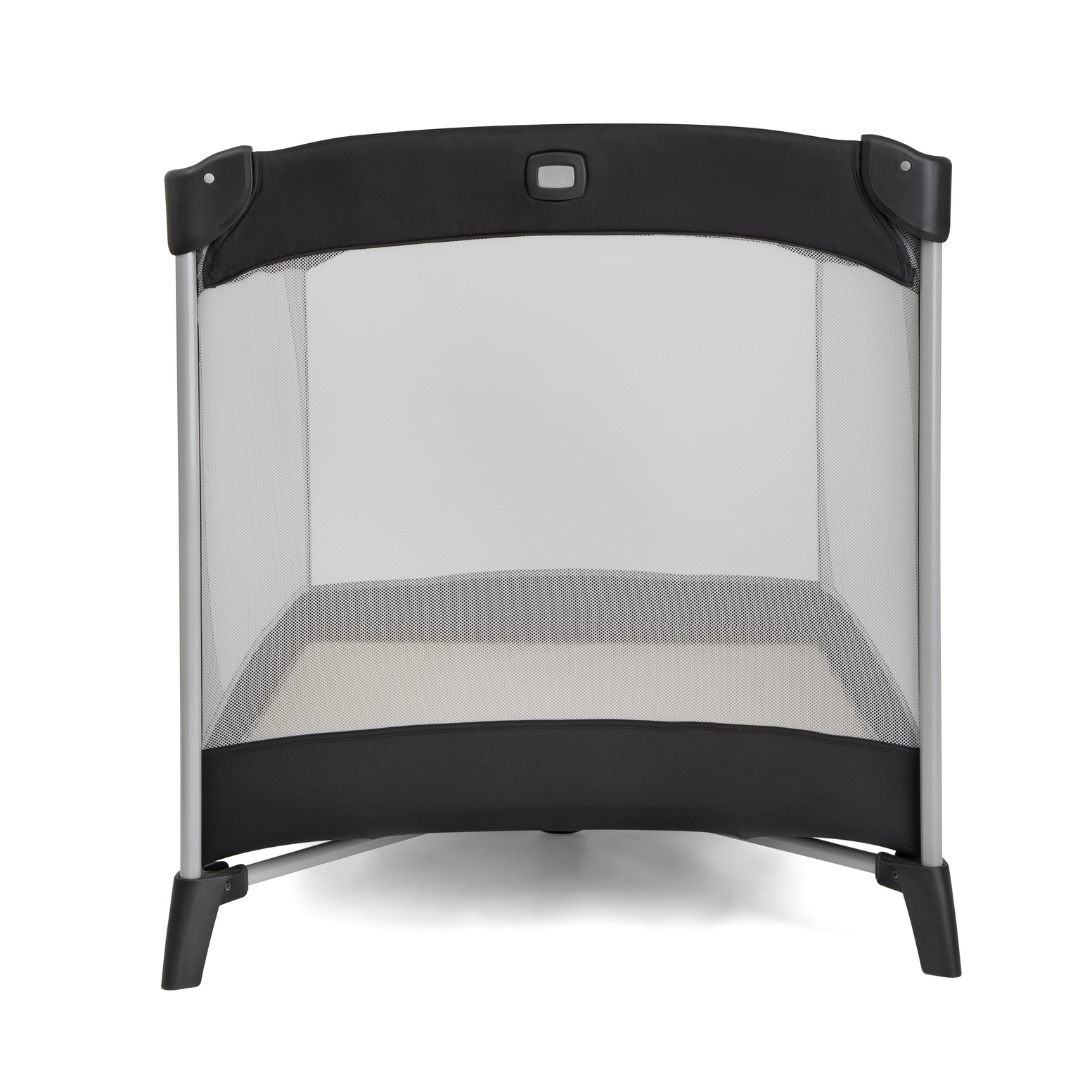 Joie - Patut pliant cu 2 niveluri Allura 120 cm, Black Ink