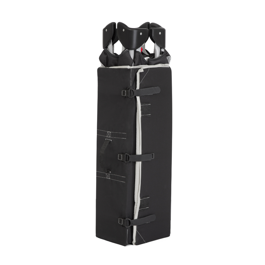 Joie - Patut pliant cu 2 niveluri Allura 120 cm, Black Ink