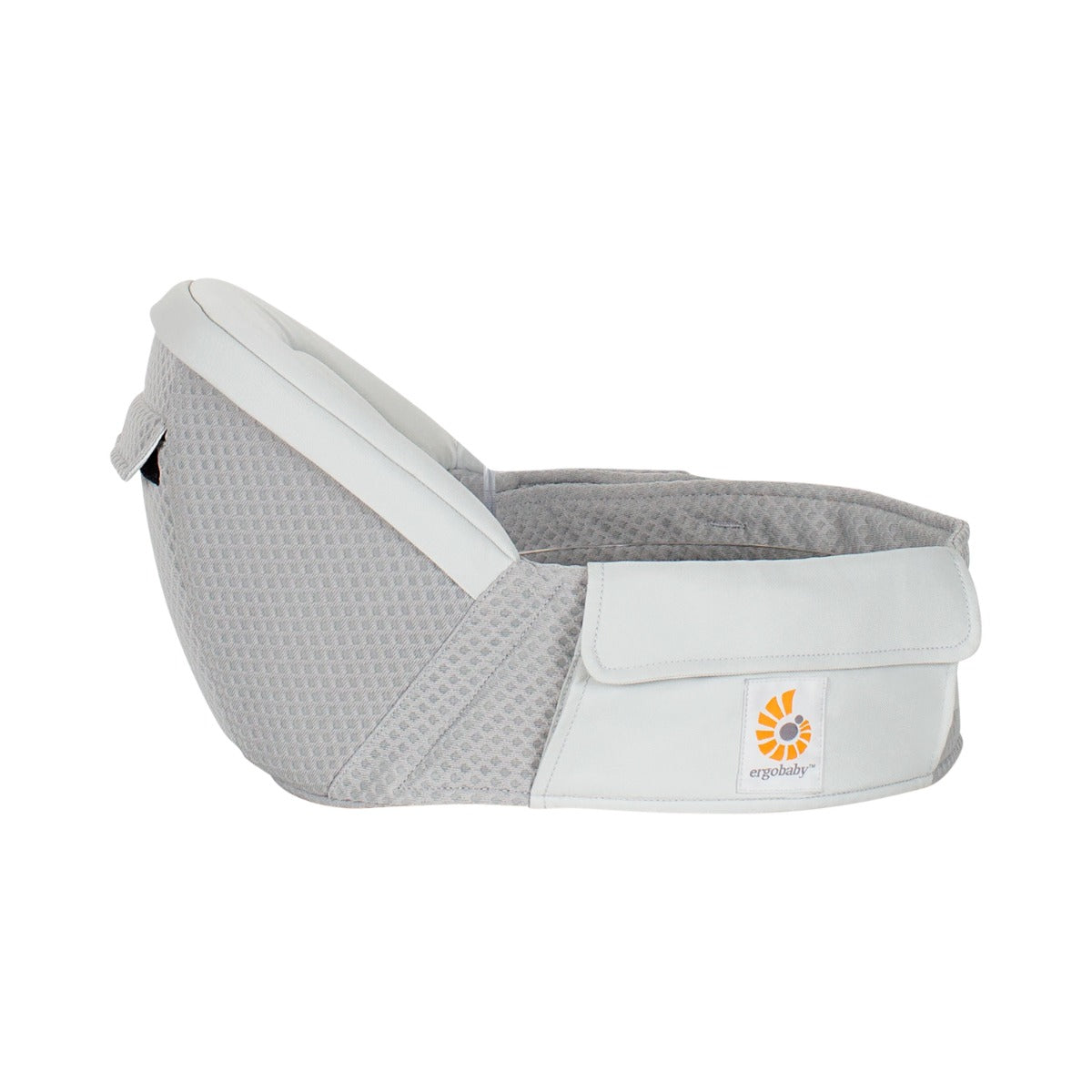 Marsupiu Alta Hip Ergobaby, 4 luni - 4 ani , 5.5-20.4 kg, Pearl Grey