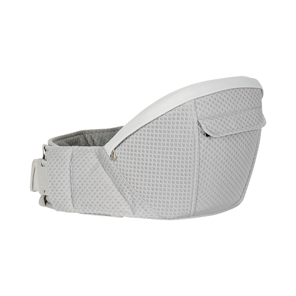 Marsupiu Alta Hip Ergobaby, 4 luni - 4 ani , 5.5-20.4 kg, Pearl Grey
