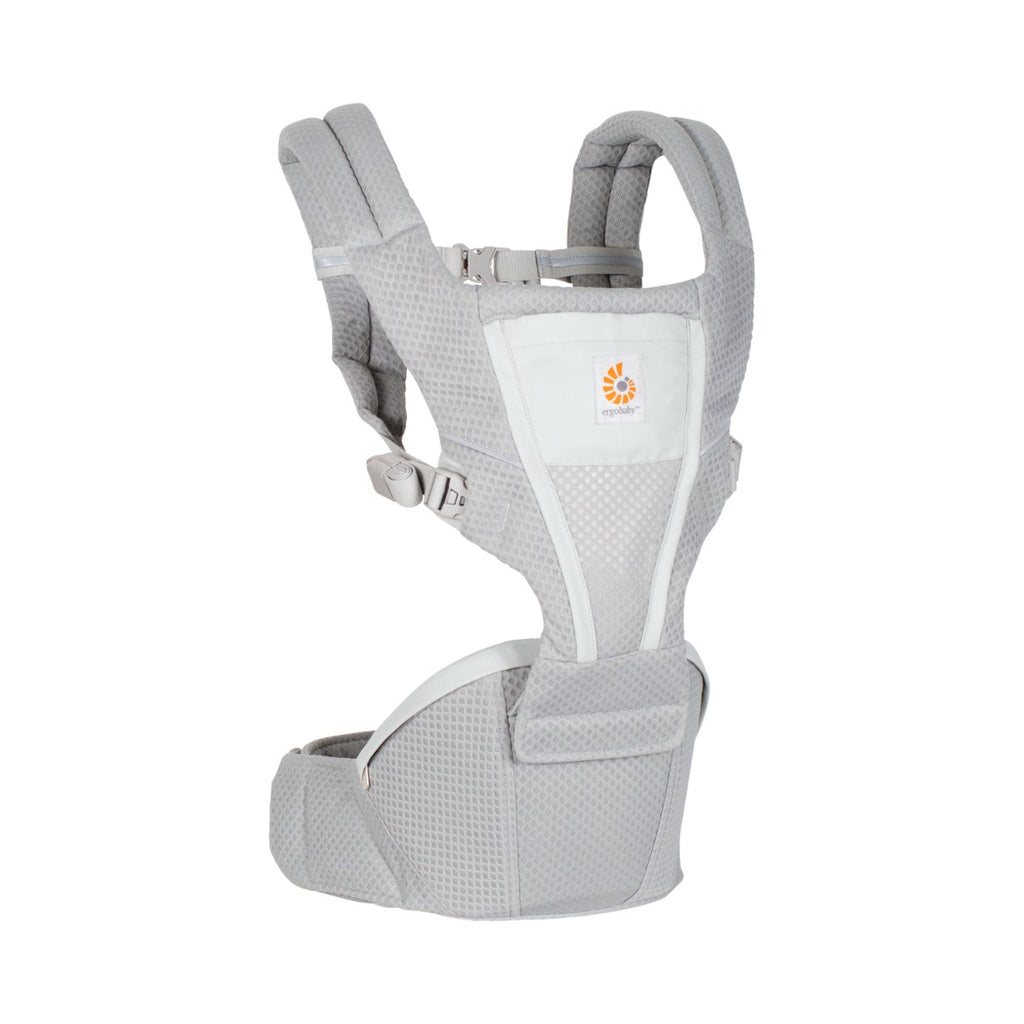 Marsupiu Alta Hip Ergobaby, 4 luni - 4 ani , 5.5-20.4 kg, Pearl Grey