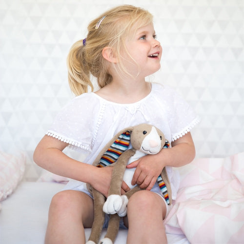 Zazu Kids Musical Luminous Sleep Buddy Bo the Bunny