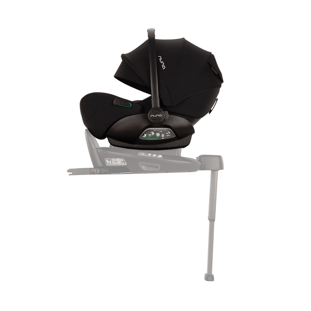 Nuna - Scoica auto cu functie de recline ARRA flex Caviar, nastere-87 cm, testata ADAC si certificata R129