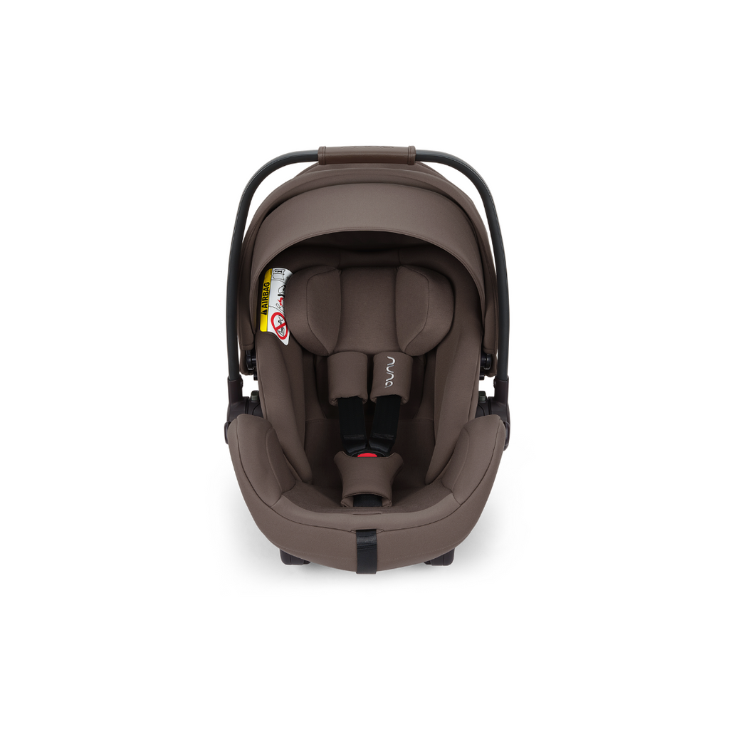 Nuna - Scoica auto cu functie de recline ARRA flex Chestnut, nastere-87 cm, testata ADAC si certificata R129