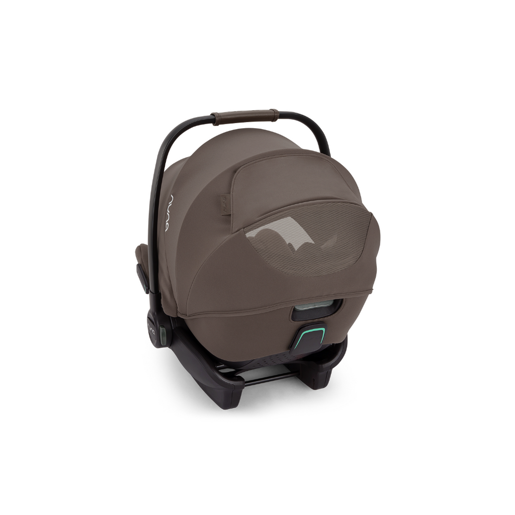 Nuna - Scoica auto cu functie de recline ARRA flex Chestnut, nastere-87 cm, testata ADAC si certificata R129