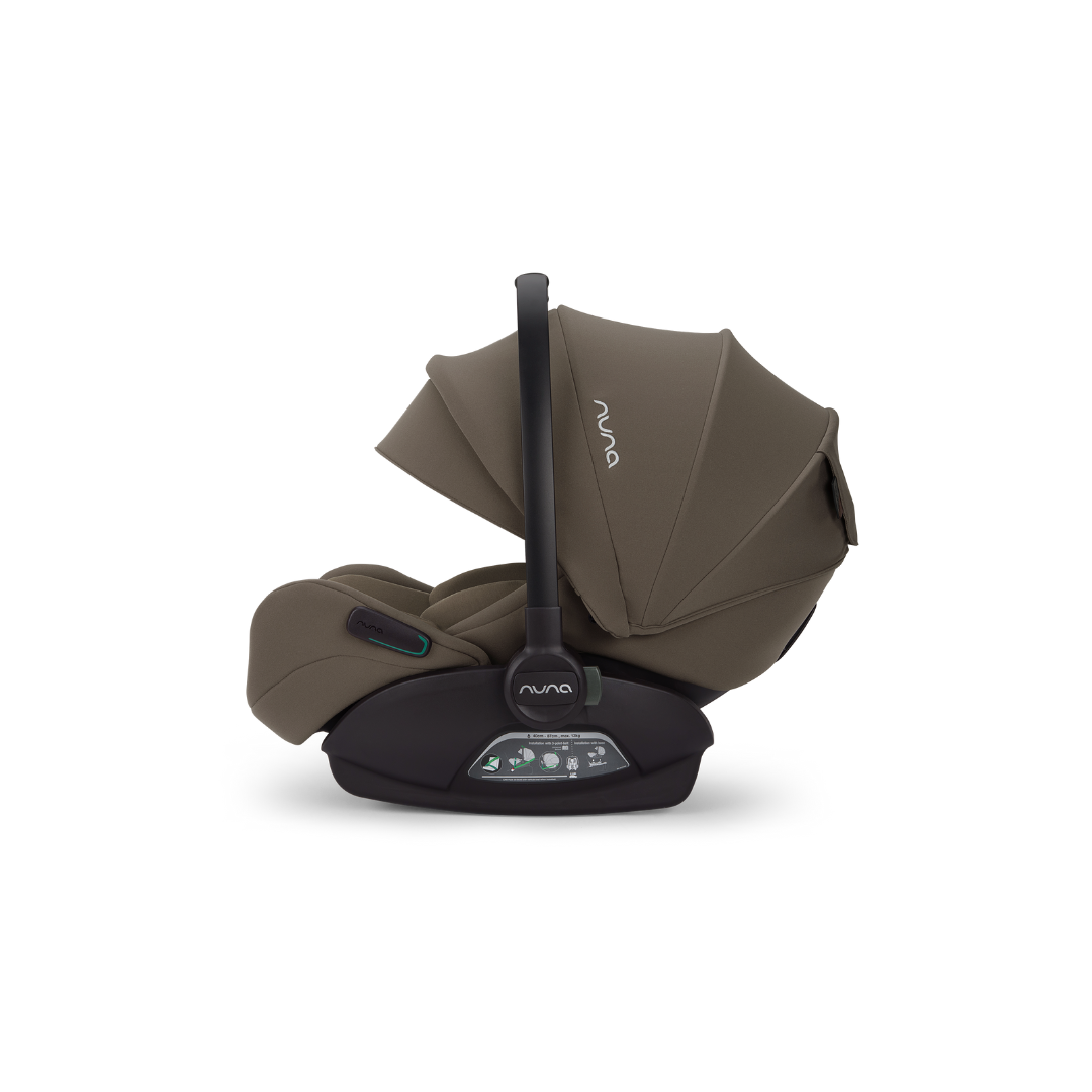 Nuna - Scoica auto cu functie de recline ARRA flex Pistachio, nastere-87 cm, testata ADAC si certificata R129