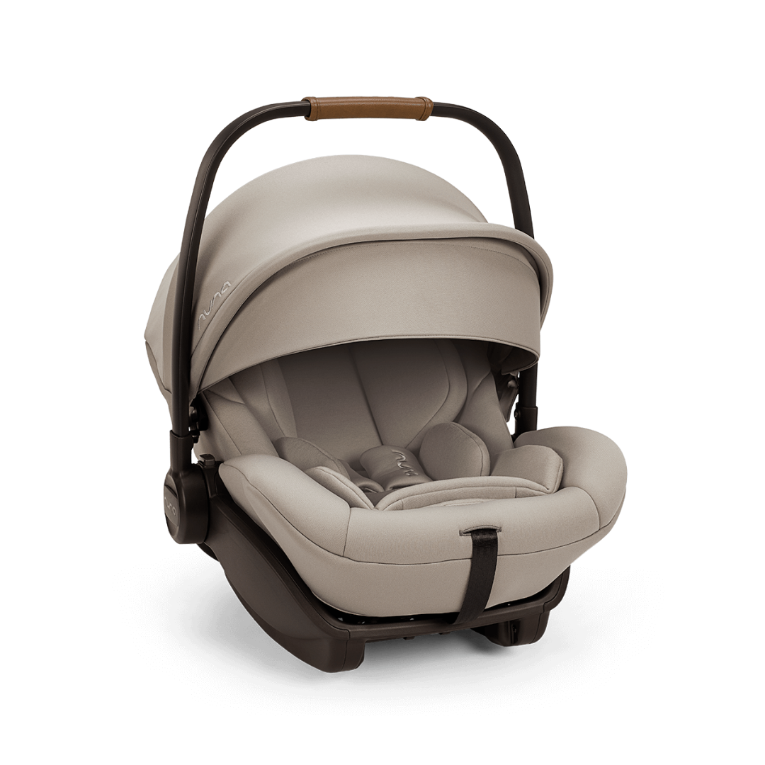 Nuna - Set scoica auto i-size ARRA Next Hazelwood + Baza isofix BASE next i-Size pentru ARRA next, testata ADAC
