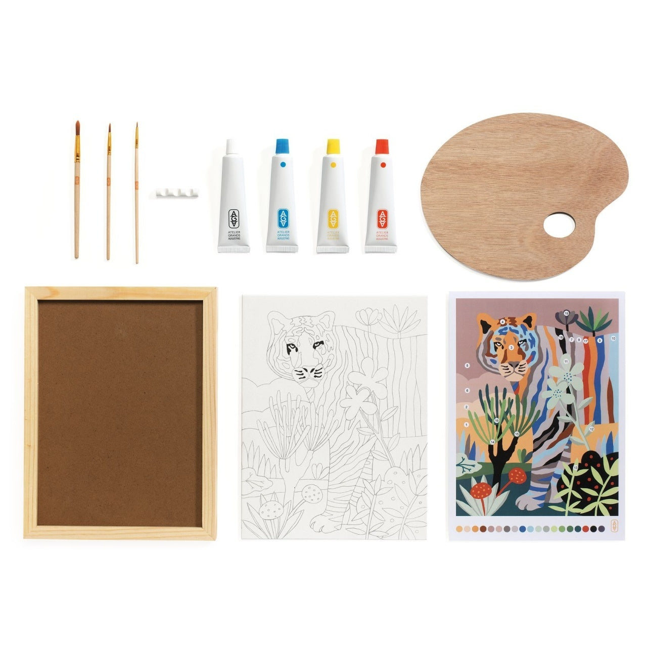Atelier creativ 22 pentru adulti Pictura, Djeco