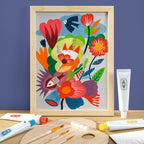Atelier creativ 23 pentru adulti Pictura Flori, Djeco