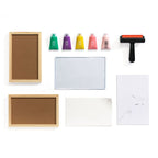 Atelier creativ 46 pentru adulti Imprimare pe gel, Djeco