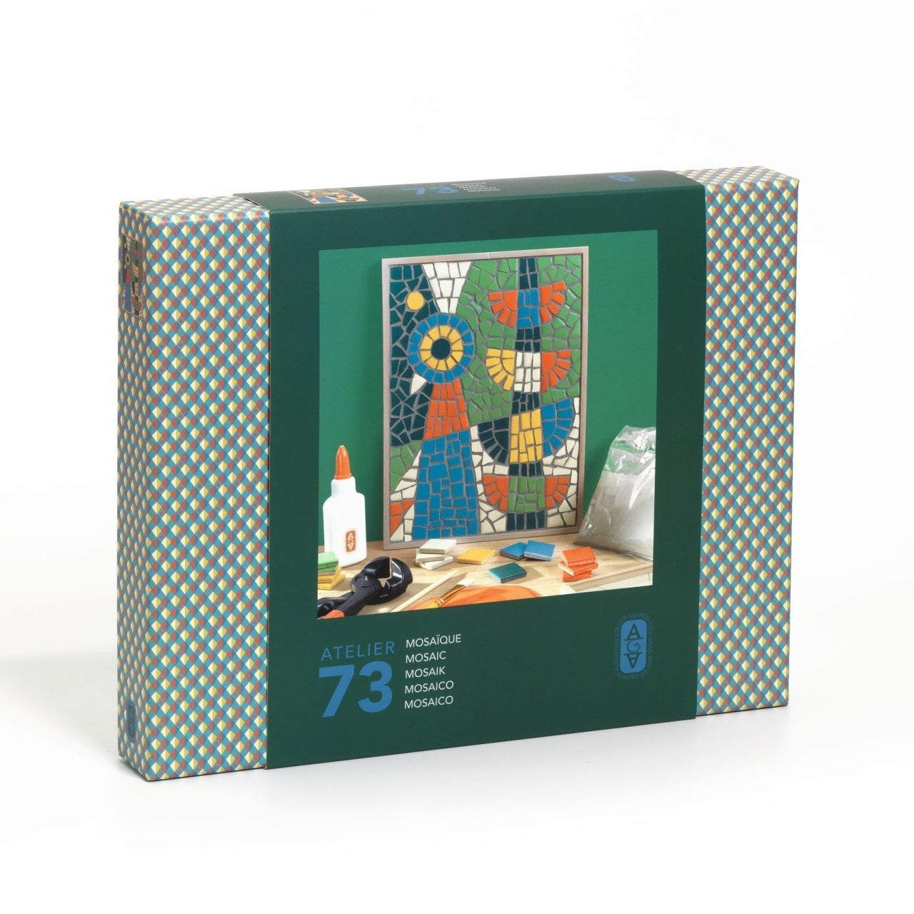 Atelier creativ 73 pentru adulti Mozaic artistic, Djeco