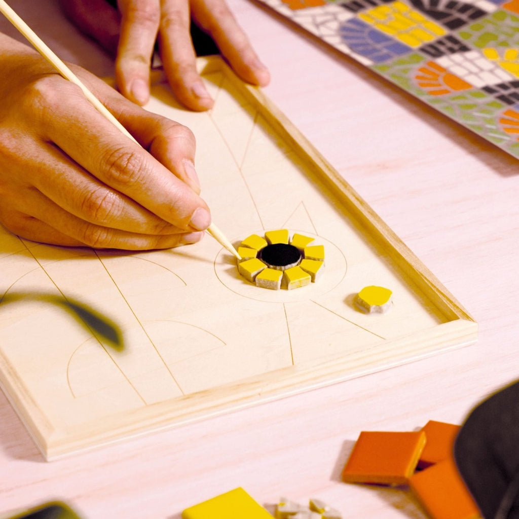 Atelier creativ 73 pentru adulti Mozaic artistic, Djeco