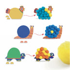 Atelier creativ Animale pufoase,Djeco